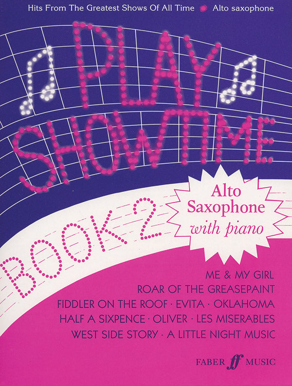 Play Showtime Bk 2 Alto Sax/Piano