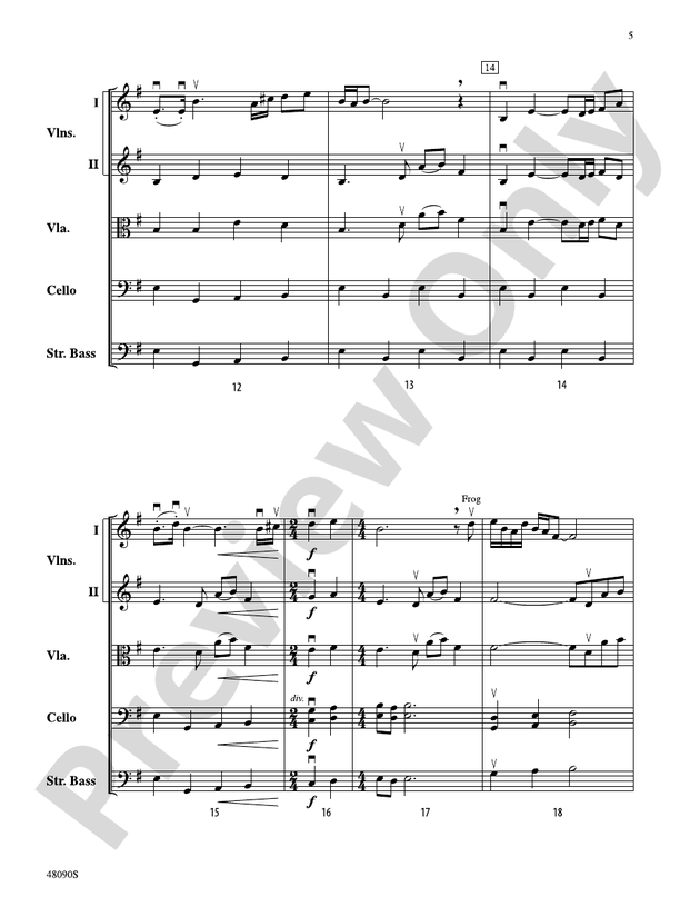 School - String Orchestra Conductor Score & Parts (Digital Download)