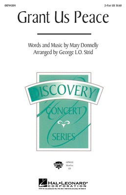 Grant Us Peace - Mary Donnelly - 2-Part George L.O. Strid Hal Leonard Octavo