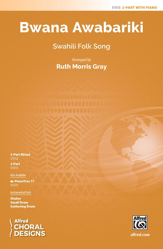 Bwana Awabariki - 2 Part Treble Choral Octavo (Digital Download)