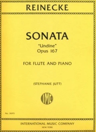 Reinecke - Sonata Undine Op167 - Flute/Piano Accompaniment IMC IMC3695