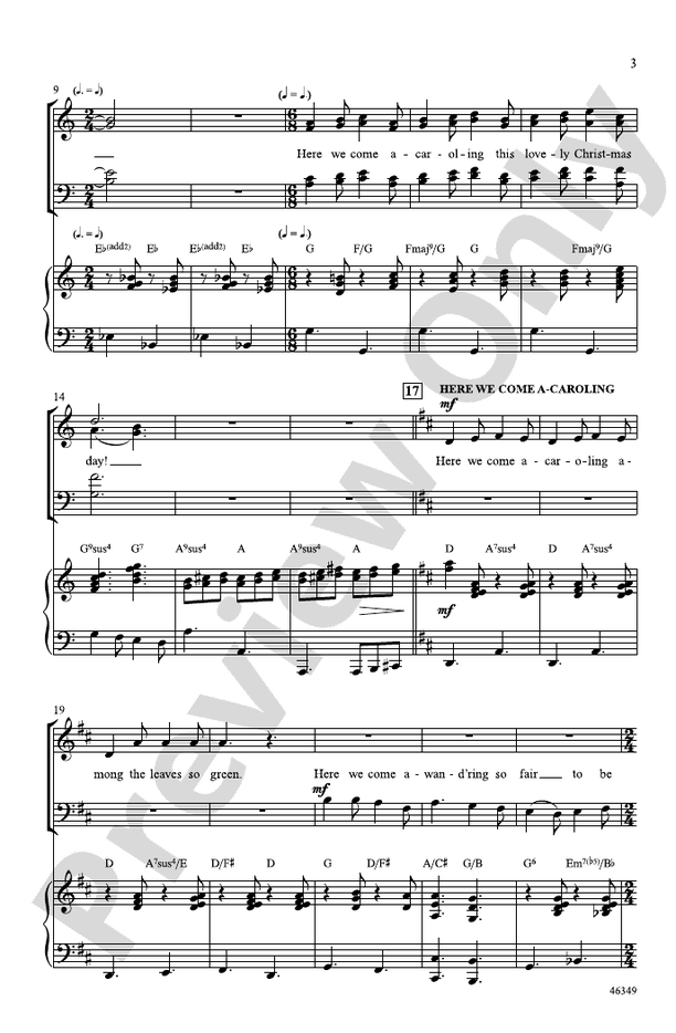 Carols, Bells, and Boughs of Holly! – SATB Choral Octavo (Digital Download)