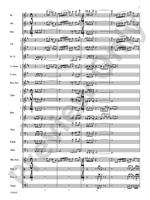Montana Visions - Concert Band Conductor Score & Parts (Digital Download)