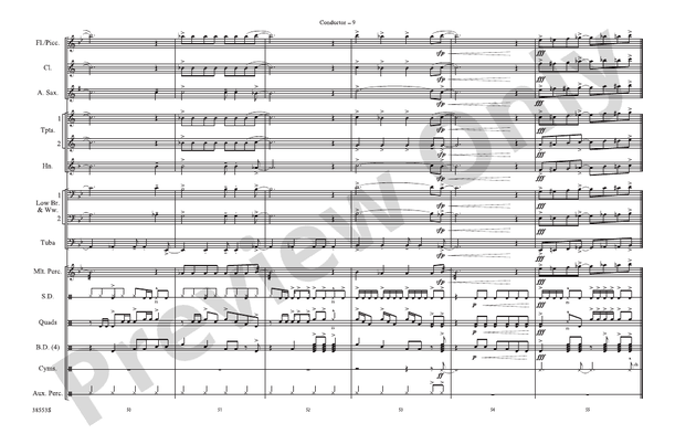 We Are Family – Marching Band Conductor Score & Parts (Digital Download)