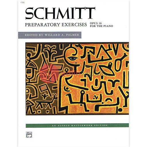 Schmitt - Preparatory Exercises Op16 - Piano Solo Alfred 1709