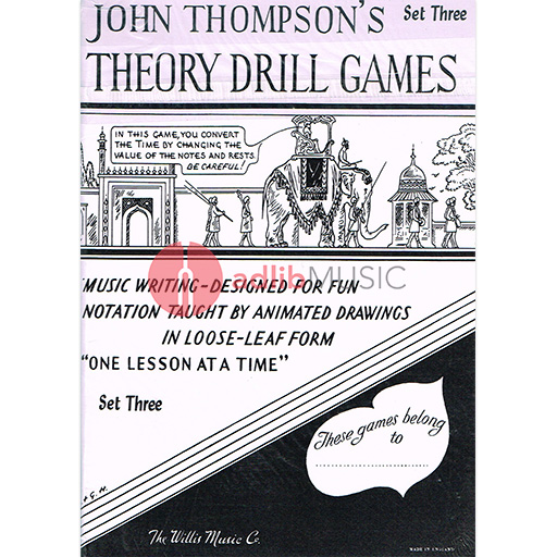 Theory Drill Games Set 3 - John Thompson Willis Music