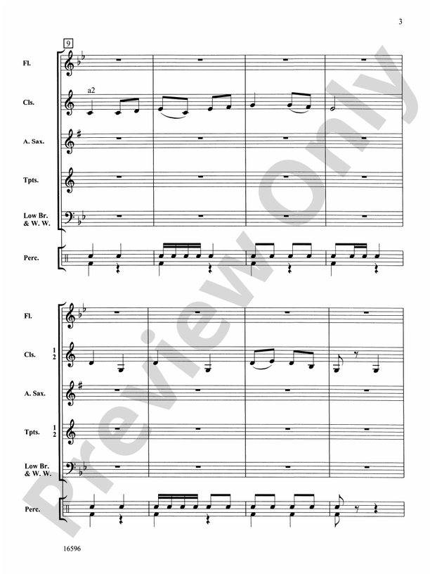 A Shaker March - Concert Band Conductor Score & Parts (Digital Download)