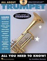 All About Trumpet - A Fun and Simple Guide to Playing Trumpet - Trumpet Jonathan Harnum Hal Leonard /CD