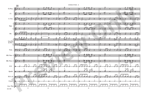You Ought to Be Having Fun / What Is Hip? – Marching Band Conductor Score & Parts (Digital Download)