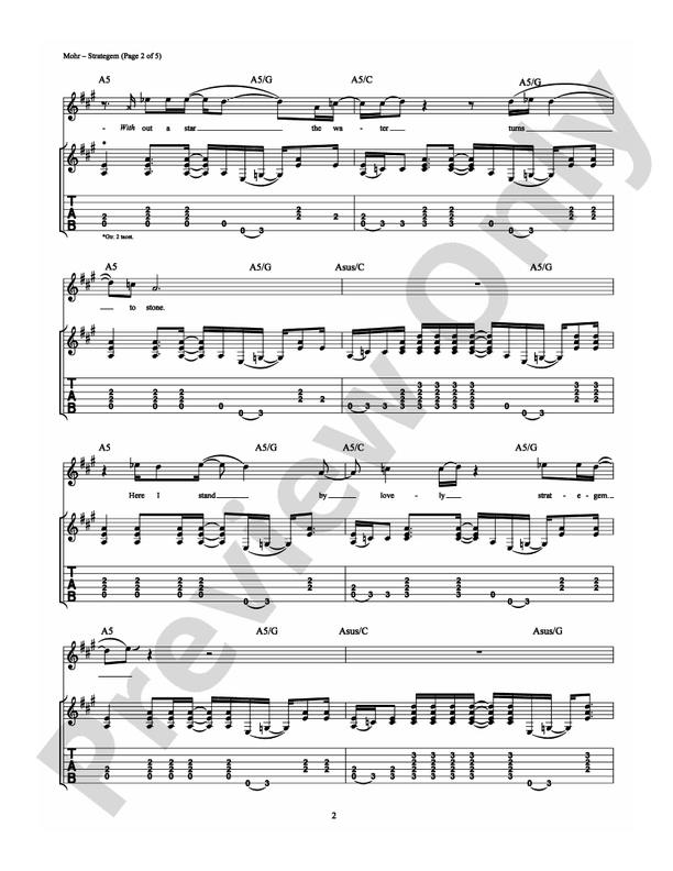 Strategem - Guitar TAB (Digital Download)