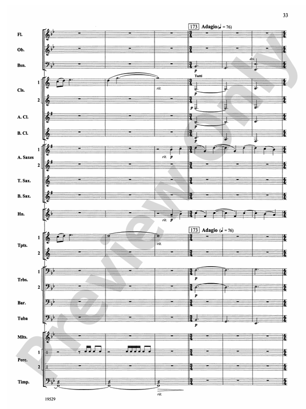 The Road Unknown - Concert Band Conductor Score & Parts (Digital Download)