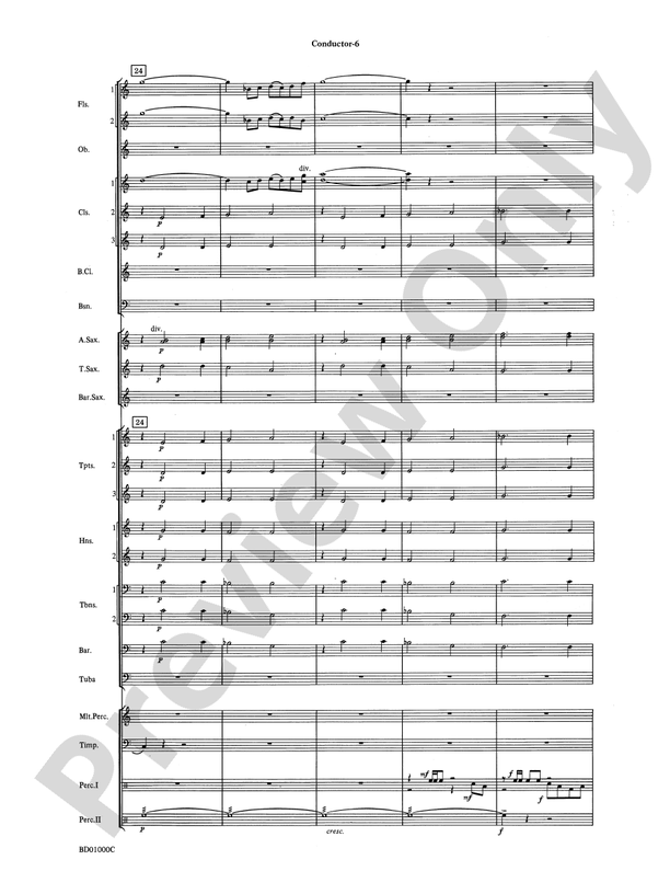 Chant Rituals - Concert Band Conductor Score & Parts (Digital Download)