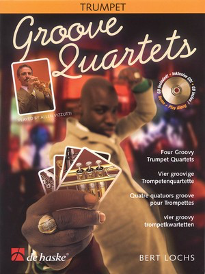 Groove Quartets - Four Groovy Trumpet Quartets - Bert Lochs - Trumpet De Haske Publications /CD