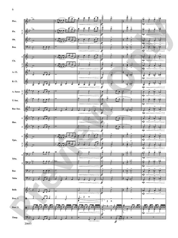 Shannon Lake - Concert Band Conductor Score & Parts (Digital Download)