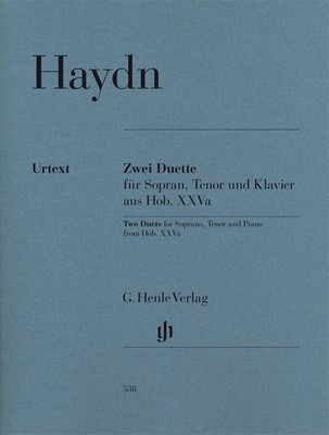 2 Duets 2 for Soprano and Tenor Hob 25A No 1 and 2 - Joseph Haydn - Classical Vocal G. Henle Verlag