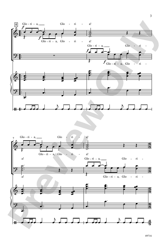 Hodie Fanfare - SATB Choral Octavo (Digital Download)