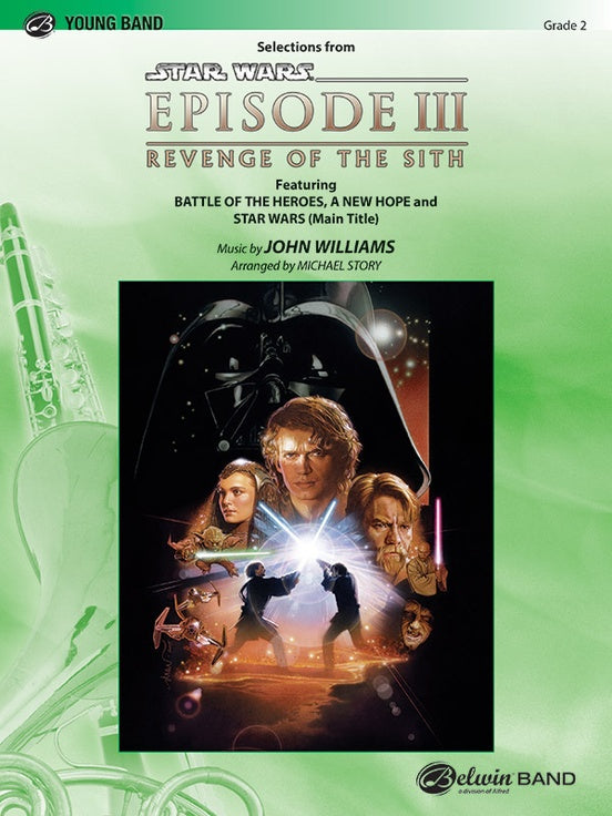 Star Wars: Episode III Revenge of the Sith - Concert Band Conductor Score & Parts (Digital Download)