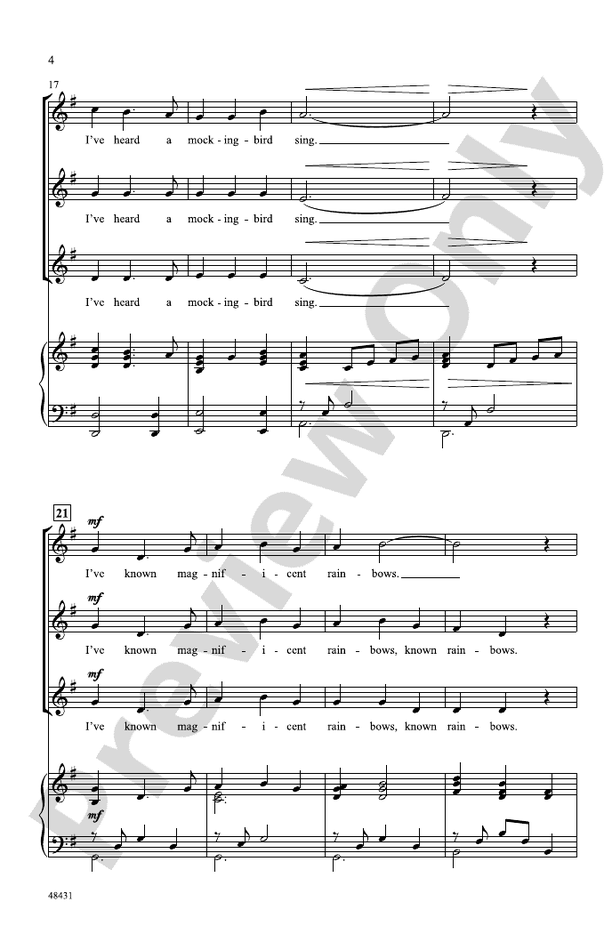 Marvelous, Magical World – SSA Choral Octavo (Digital Download)