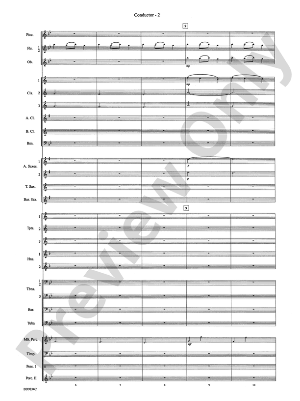 Fantasia for Christmas (based on "The Ukranian Bell Carol") - Concert Band Conductor Score & Parts (Digital Download)
