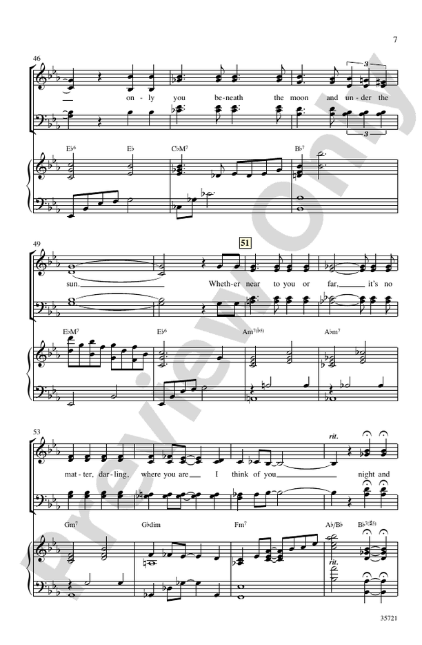 Let's Fall in Love – SATB Choral Octavo (Digital Download)
