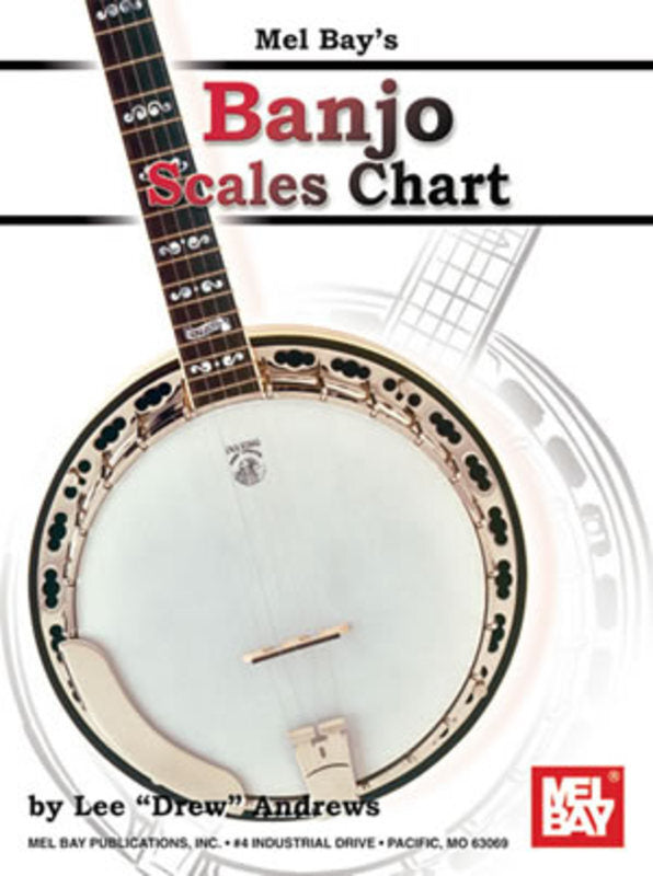 BANJO SCALES CHART - Mel Bay 21775M