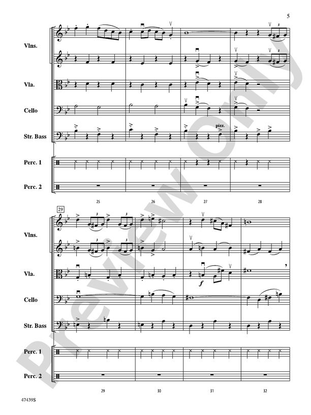 Sleigh Ride (Grade 3) - String Orchestra Conductor Score & Parts (Digital Download)