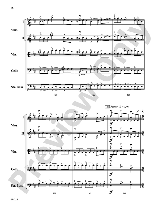 Legacy - String Orchestra Conductor Score & Parts (Digital Download)