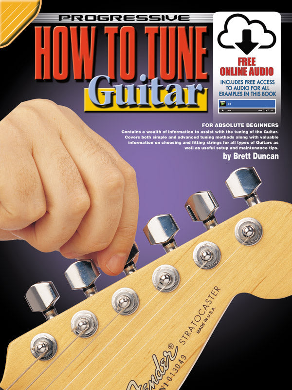 Progressive How To Tune Guitar Book/CD
