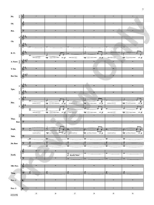 Man of Steel, Suite from - Concert Band Conductor Score & Parts (Digital Download)