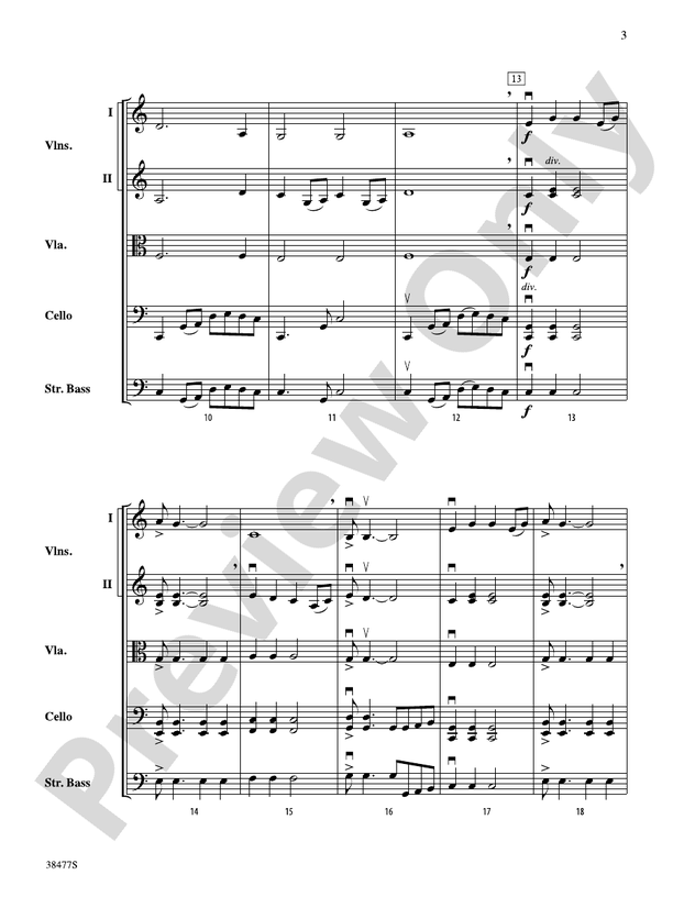 Western Skies – String Orchestra Conductor Score & Parts (Digital Download)
