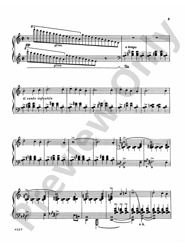 Villa-Lobos - The Baby's Family (Prole do Bebe), Volume I - Piano Solo (Digital Download)