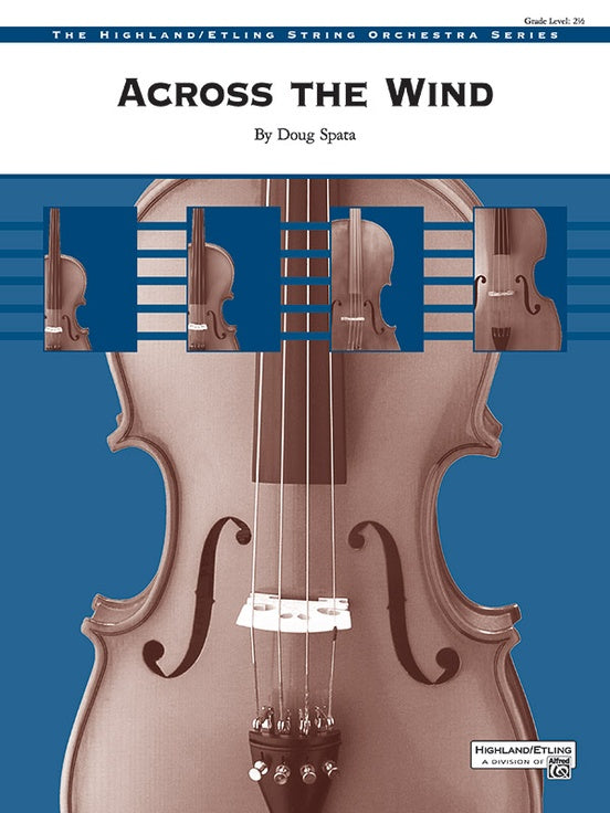 Across the Wind – String Orchestra Conductor Score & Parts (Digital Download)