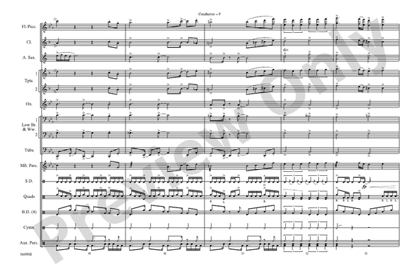 El Gato Caliente – Marching Band Conductor Score & Parts (Digital Download)