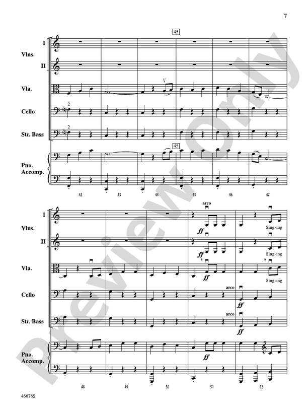 Botany Bay - String Orchestra Conductor Score & Parts (Digital Download)