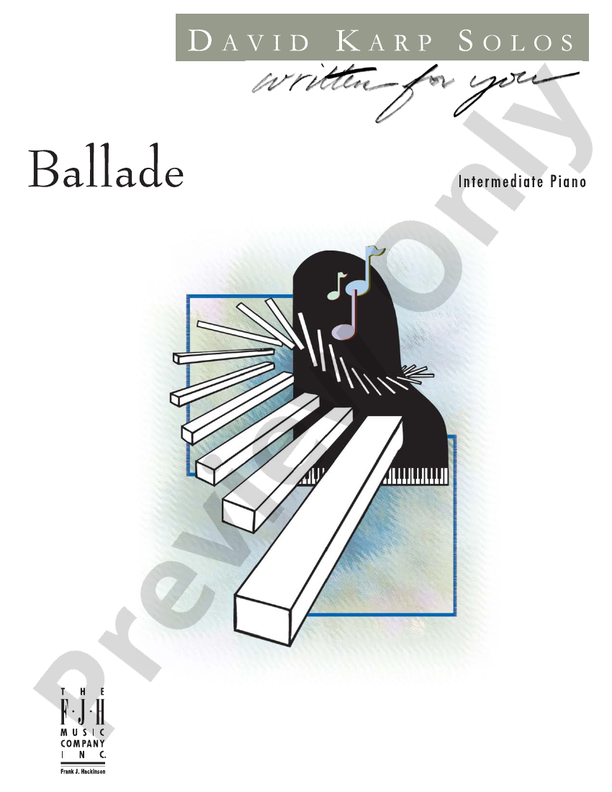 Ballade - Piano (Digital Download)