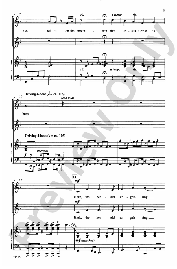 Joy: A Medley of Carols - 2-Part/SSA Choral Octavo (Digital Download)