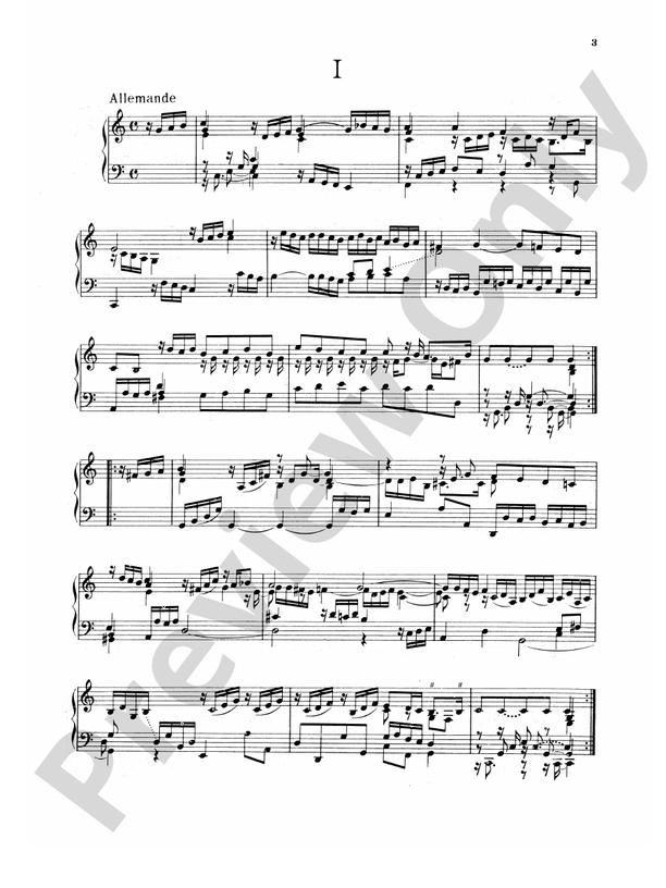 Buxtehude - Compositions - Piano Solo (Digital Download)