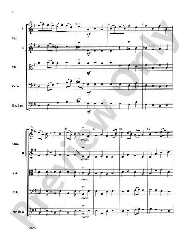 Selections from Pictures at an Exhibition – String Orchestra Conductor Score & Parts (Digital Download)