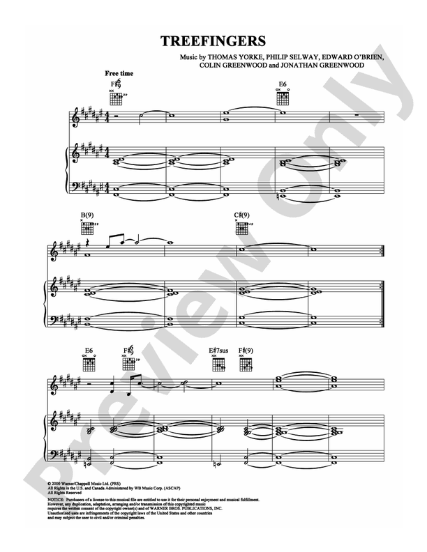 Treefingers - Piano (Digital Download)