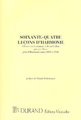 64 Lecons D'Harmonies Par Les Eleves