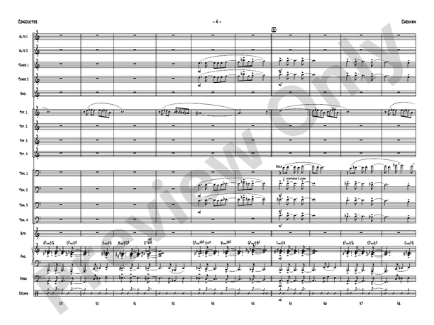Caravan (Arr. Alan Baylock) - Jazz Ensemble Conductor Score & Parts(Digital Download)