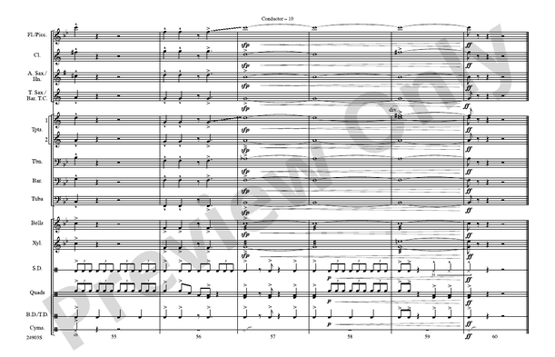 The Joint Is Jumpin' – Marching Band Conductor Score & Parts (Digital Download)