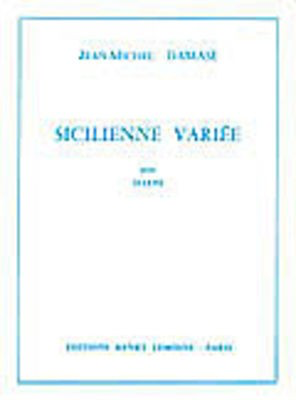 Sicilienne Variee - Jean-Michel Damase - Harp Edition Henry Lemoine