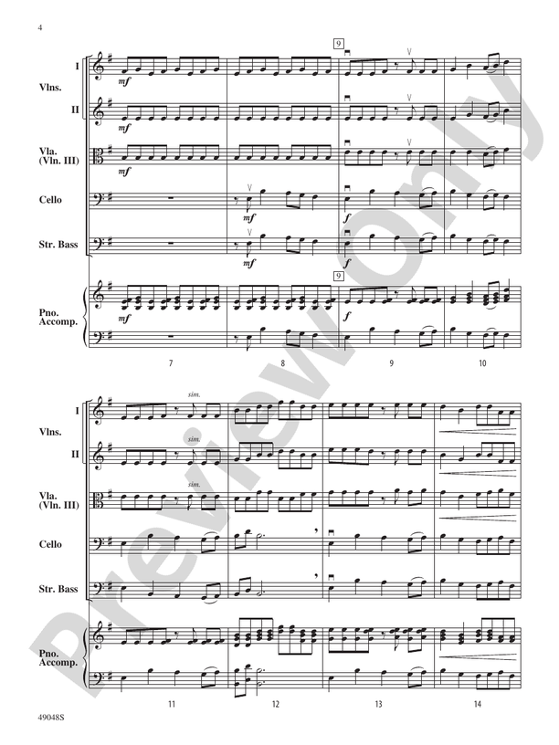 Anaconda - String Orchestra Conductor Score & Parts (Digital Download)