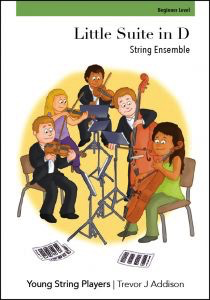 Addison - Little Suite in D - String Orchestra Beginner Level Score/Photocopiable Parts Young String Players