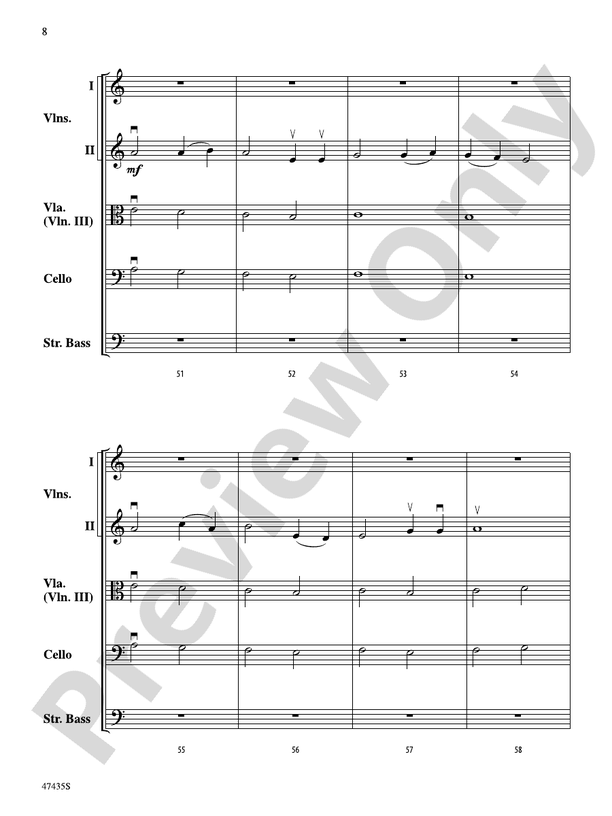Christmas in the Mountains - String Orchestra Conductor Score & Parts (Digital Download)