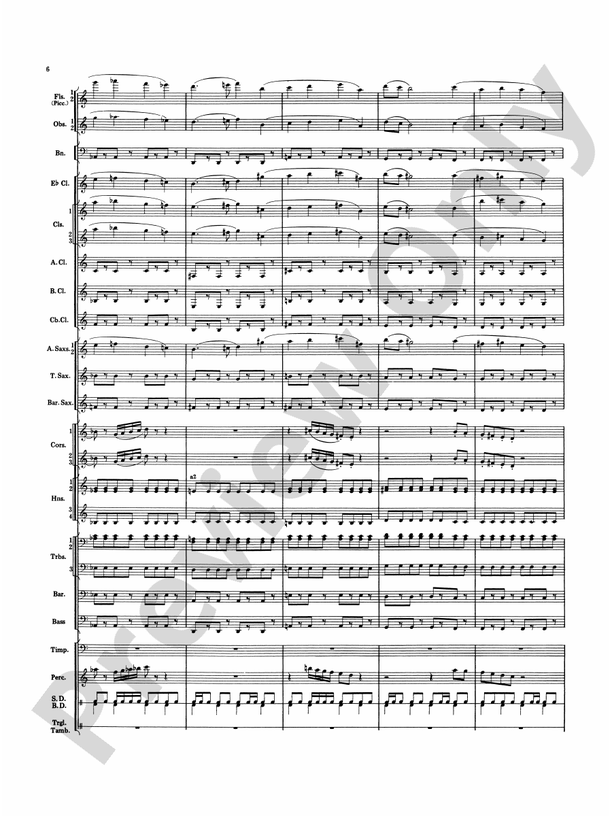 Overture Jubiloso - Concert Band Conductor Score & Parts (Digital Download)