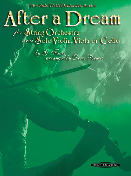 After a Dream – String Orchestra Conductor Score & Parts (Digital Download)