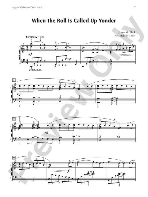 A Call to Heaven: 13 Hymn Arrangements Based on the Theme of Heaven - Piano (Digital Download)