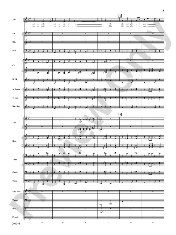 I Gotta Be Me - Concert Band Conductor Score & Parts (Digital Download)